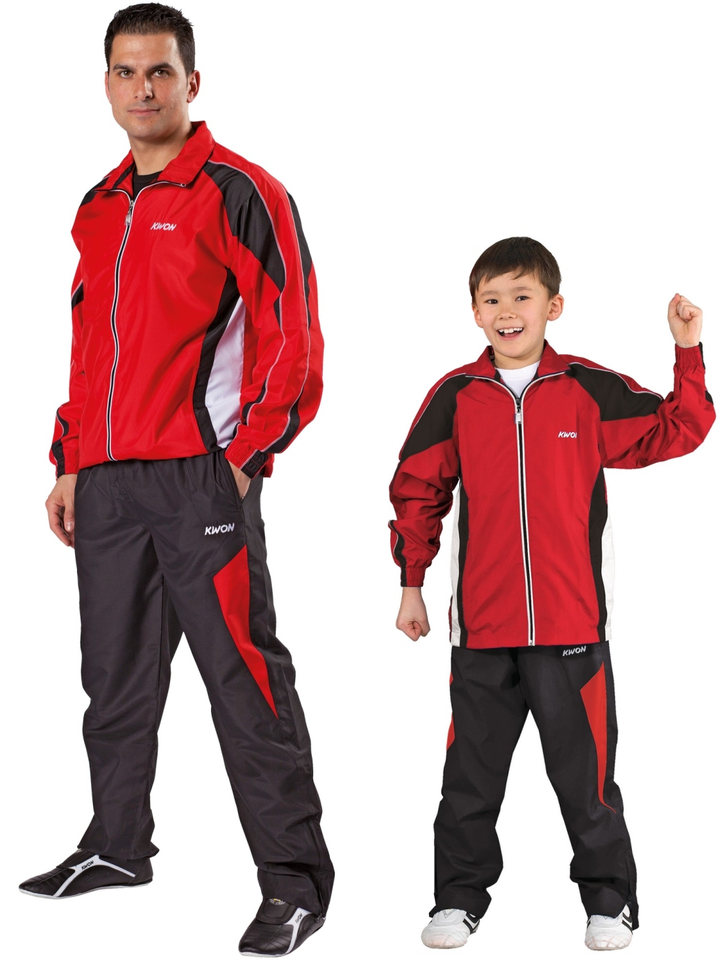 Tuta Performance Micro rosso/nero