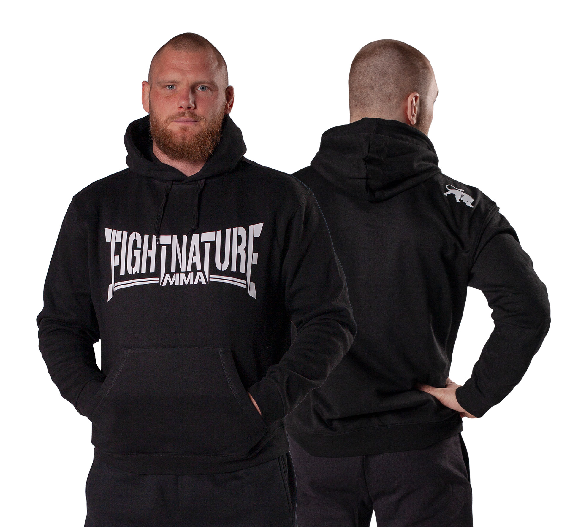 FIGHTNATURE Felpa con cappuccio