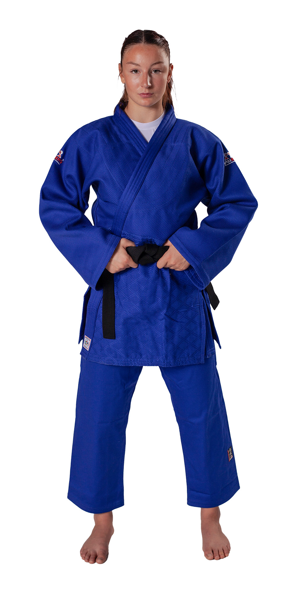 DANRHO Judogi Ultimate 750 blu - IJF riconosciuto