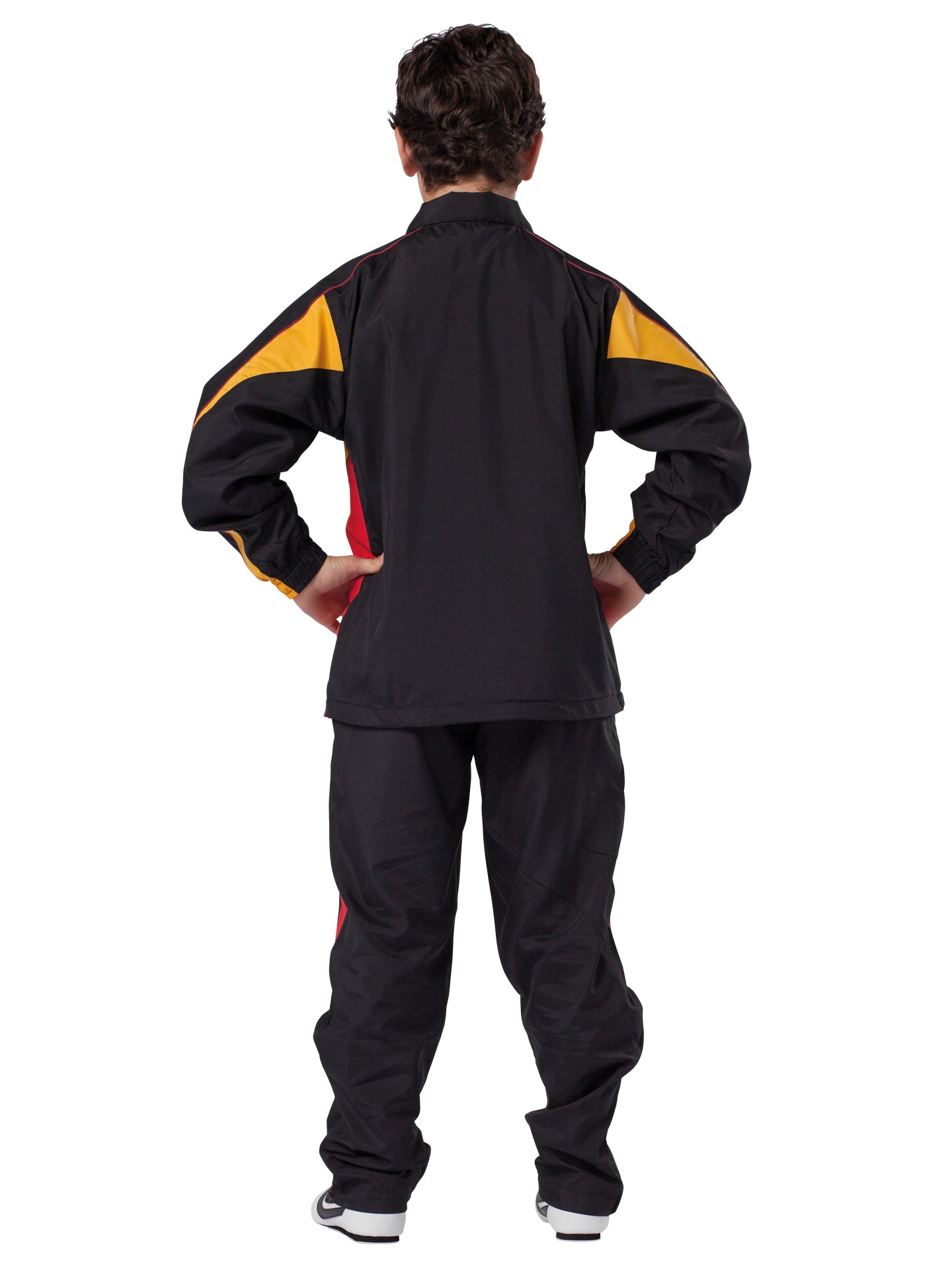 Tuta Performance Micro nero/rosso/giallo