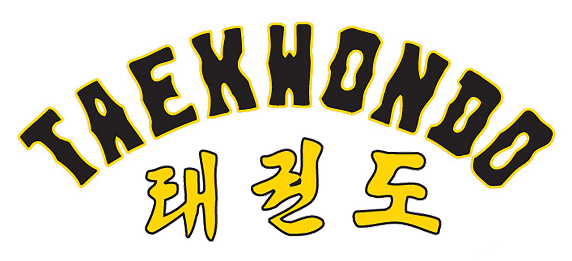 Stampa lettering Taekwodo