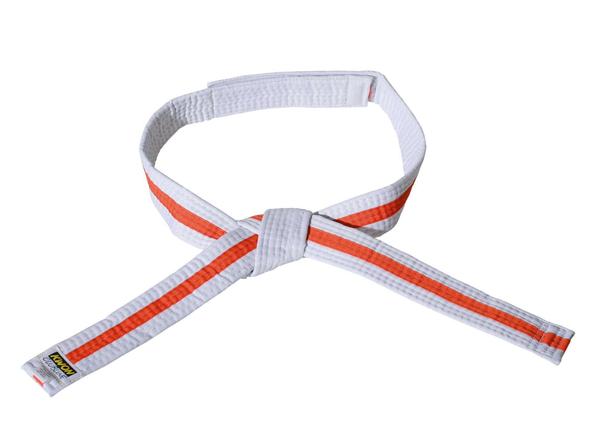 Cintura arti marziali con velcro per bambini, multicolore