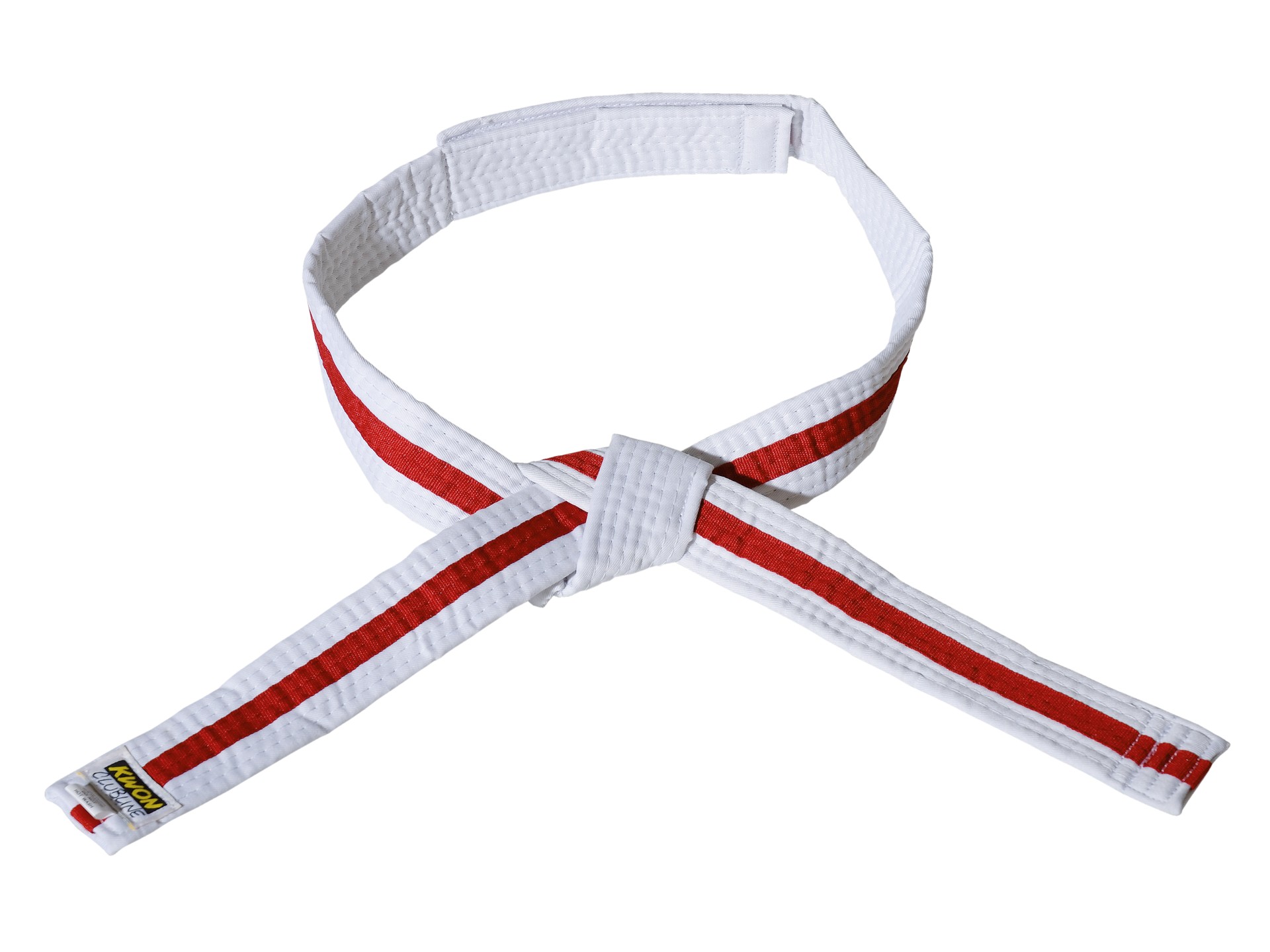 Cintura arti marziali con velcro per bambini, multicolore