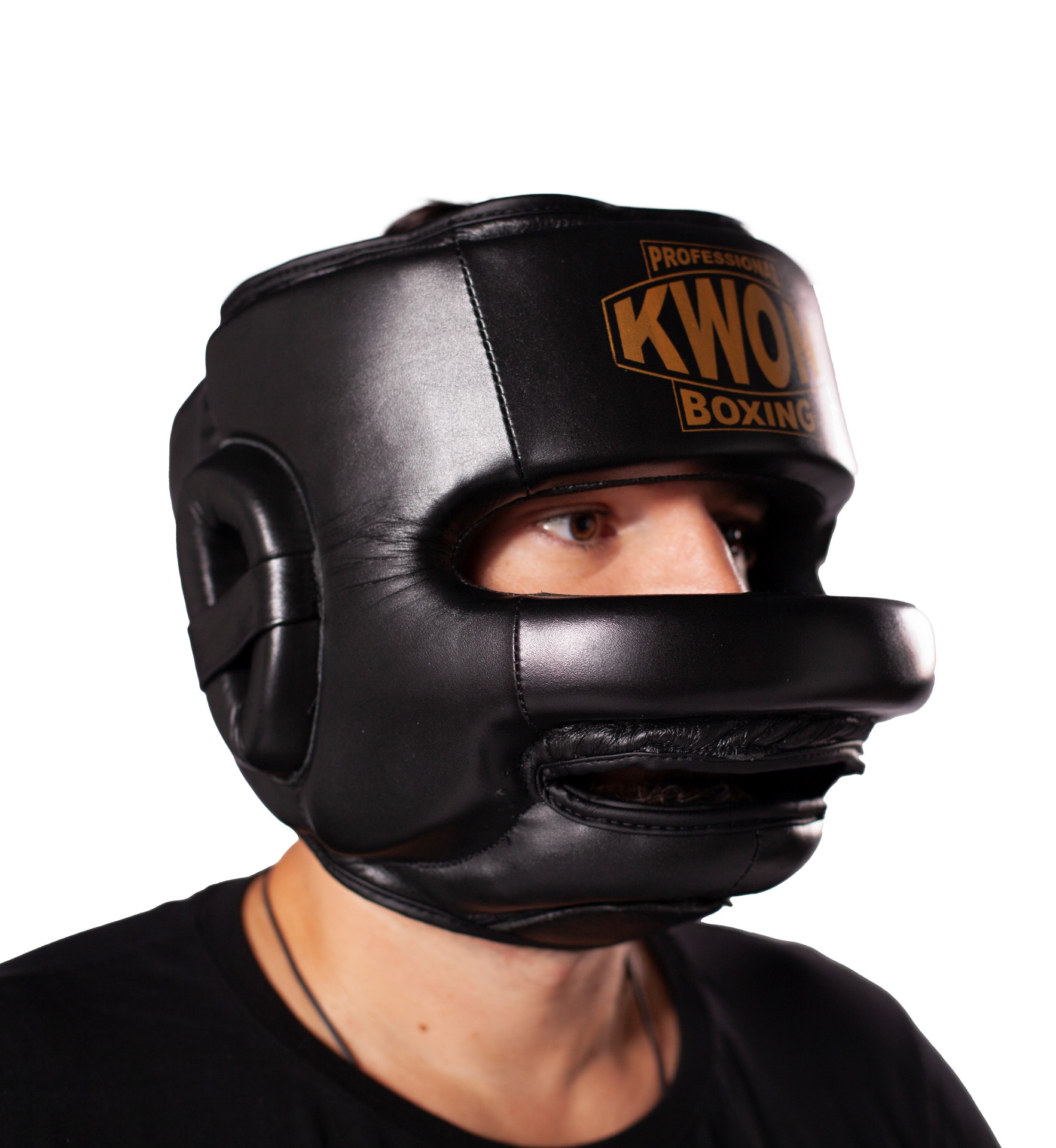 Casco Boxe con barra nasale
