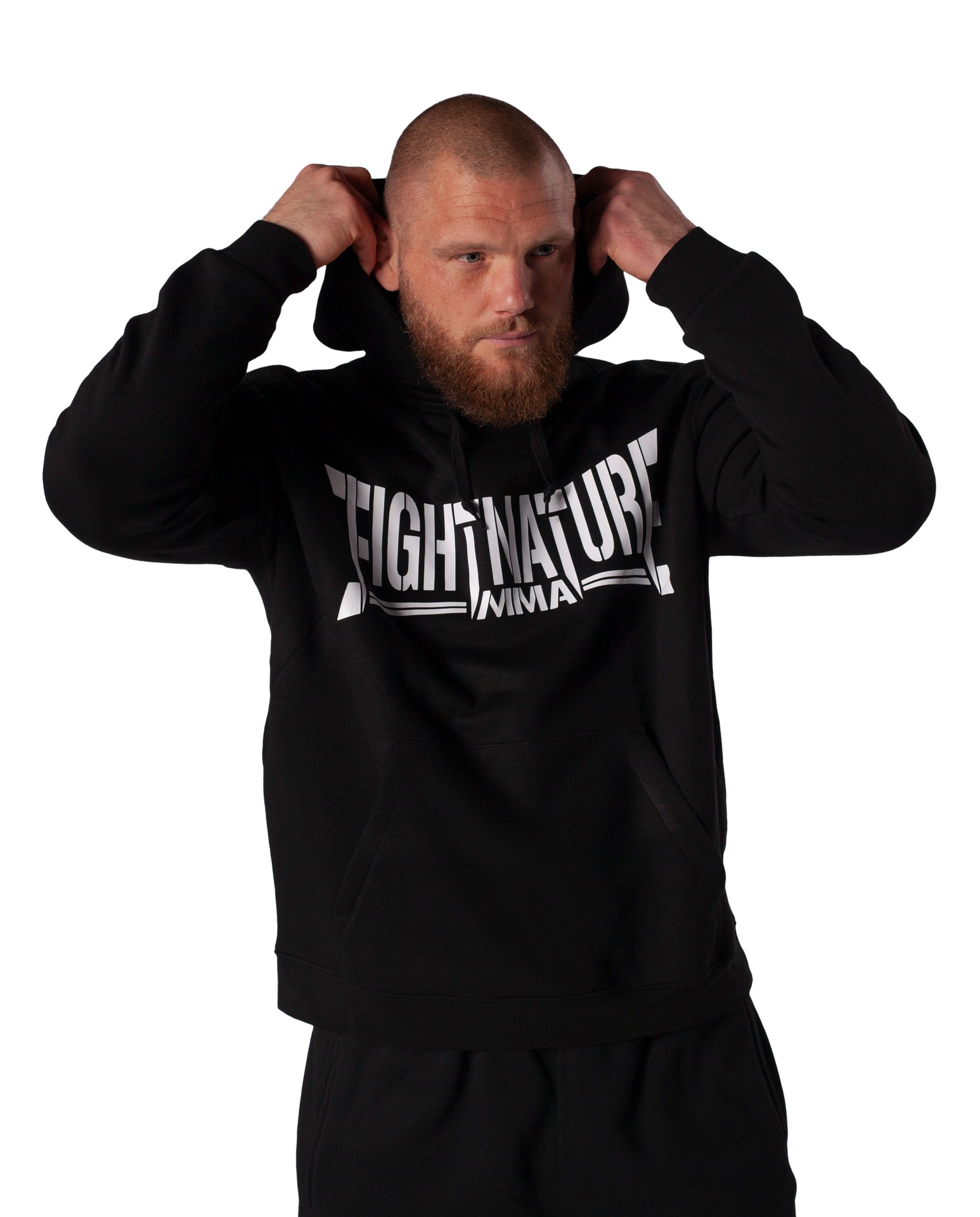FIGHTNATURE Felpa con cappuccio
