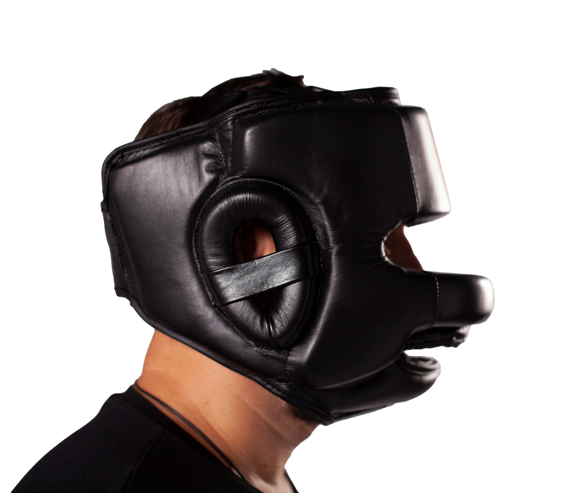 Casco Boxe con barra nasale