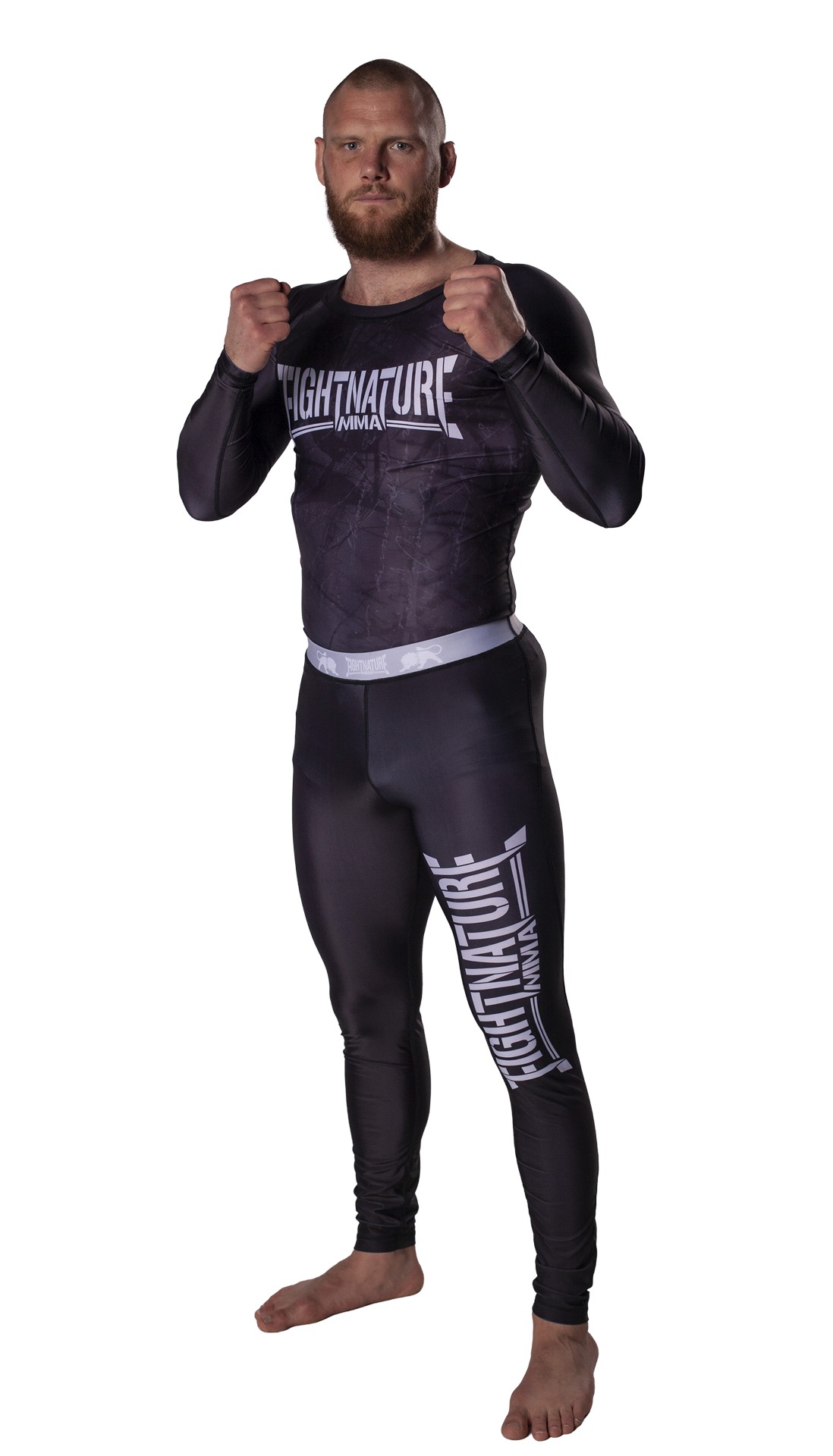 FIGHTNATURE Pantaloni a compressione